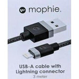 Wholesale-Morphie Lightning Apple Cable MFI 10ft - 3m-Accessories-Electro Vision Inc