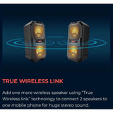Wholesale-Motorola ROKR 820 Portable TWS Speaker w Mic-Speakers-Electro Vision Inc