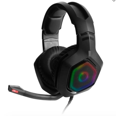 Wholesale-Nibio Gaming 500INF Headset K10 Infinity RGB PC, PS4, PS5, XBOX, Switch, Black-Headsets-Electro Vision Inc