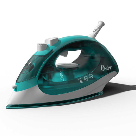 Wholesale-OSTER GCSTBS5052 STEAM IRON - CERAMIC BLUE-Irons & Ironing Systems-Electro Vision Inc