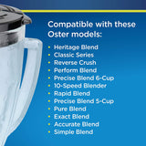 Wholesale-Oster Replacement Glass Jar for Blender-Blender-Electro Vision Inc