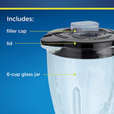 Wholesale-Oster Replacement Glass Jar for Blender-Blender-Electro Vision Inc