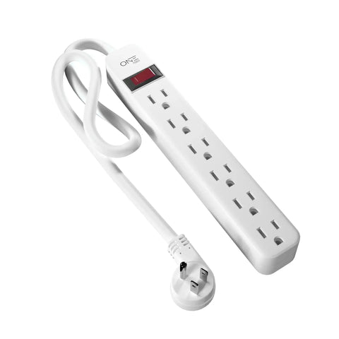 Wholesale-One Power PS601 6 Outlet Power Strip 2'-Power Outlet-Electro Vision Inc