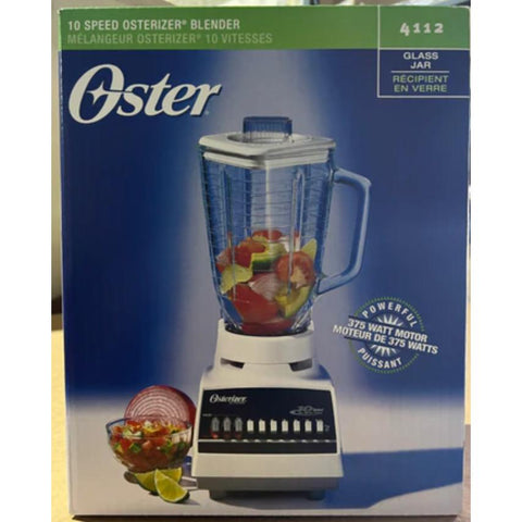 Wholesale-Oster 4112012 Blender - 10 Speed - Glass Jar-Blender-Electro Vision Inc