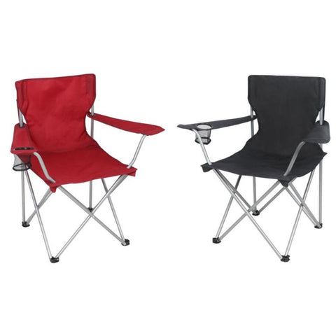 Wholesale-Ozark Trail Camping / Beach Folding Chair w Cup Holder-Folding Chairs & Stools-Electro Vision Inc