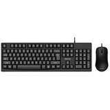 Wholesale-PHILIPS SPT6224 WIRED KEYBOARD W MOUSE-Keyboards-Electro Vision Inc