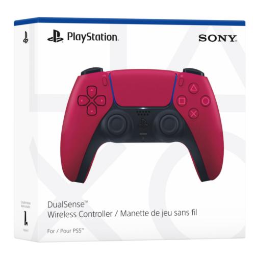 Wholesale-PS5 Cont-Red DualSense Wireless Controller - Cosmic Red-Controller-Electro Vision Inc