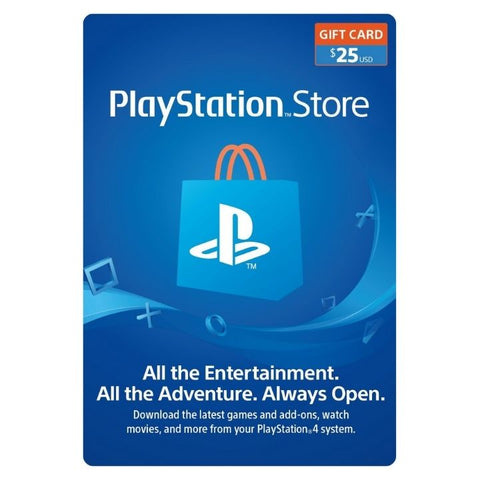 Wholesale-PSN NETWORK CARD $25.00-Video Games-Electro Vision Inc