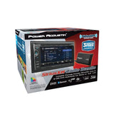 Wholesale-Power Acoustik PH620SXMB ouble DIN Bluetooth DVD/CD Car Stereo Receiver w/ 6.2" LCD Touch Screen-Car Audio-Electro Vision Inc
