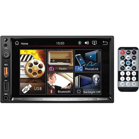 Wholesale-Power Acoustik PL700HB - Car Radio Multimedia Touchscreen 7"-Car Audio-Electro Vision Inc