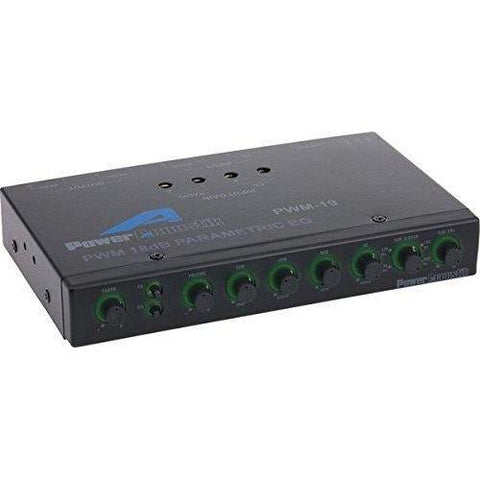 Wholesale-Power Acoustik PWM-19 Equalizer 4-Band Parametric Half-DIN-Car Audio-Electro Vision Inc