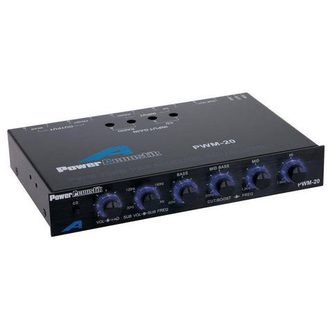 Wholesale-Power Acoustik PWM20 Car Equalizer-Car Audio-Electro Vision Inc