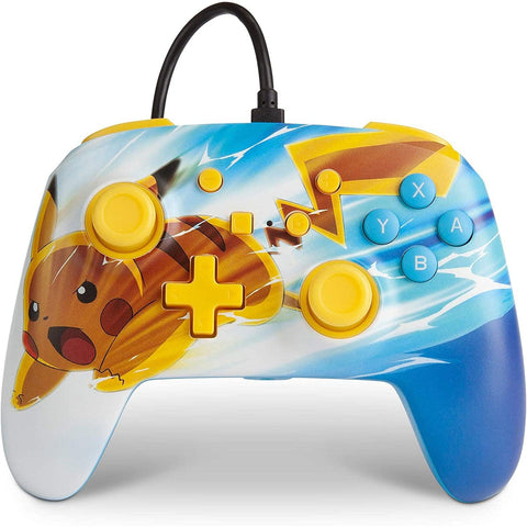 Wholesale-PowerA - Nintendo Switch Enhanced Wired Controller - Pokemon Pikachu Charge-Controller-Electro Vision Inc