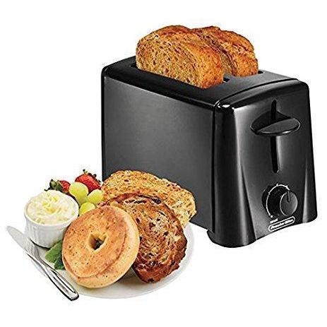 Wholesale-Proctor Silex 22612 Toaster 2 Slice Black-Toaster Oven-Electro Vision Inc