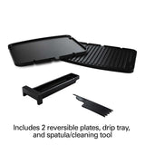 Wholesale-Proctor Silex 25340R Grill & Griddle 5 in 1-Indoor Grill-Electro Vision Inc