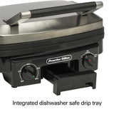 Wholesale-Proctor Silex 25340R Grill & Griddle 5 in 1-Indoor Grill-Electro Vision Inc