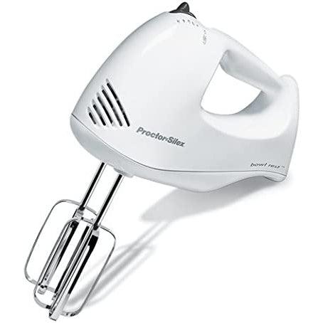 Wholesale-Proctor Silex 62535 5 Speed Hand Mixer White-Hand Mixer-Electro Vision Inc