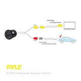 Wholesale-Pyle PLCM12 Rearview Backup Parking Assist Camera-Cameras-Electro Vision Inc