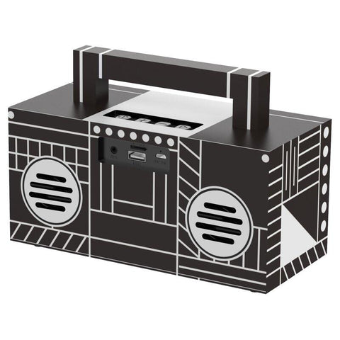 Wholesale-QFX BT41 Bluetooth Speaker Boombox Style-Speakers-Electro Vision Inc