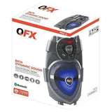 Wholesale-QFX PBX5 6.5” Rechargeable Party Speaker Bluetooth/USB/FM Player-Speaker-Electro Vision Inc