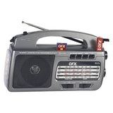 Wholesale-QFX R31U Radio/Rechargeable Flashlight-Radios-Electro Vision Inc