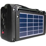 Wholesale-QFX R37 Solar Radio Rechargeable w Flashlight and Phone Charger USB-Radios-Electro Vision Inc