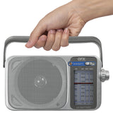 Wholesale-QFX R42BT Radio FM, AM, Shortwave Radio w/ Bluetooth + LED Flashlight-Radio-Electro Vision Inc