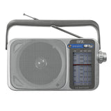 Wholesale-QFX R42BT Radio FM, AM, Shortwave Radio w/ Bluetooth + LED Flashlight-Radio-Electro Vision Inc