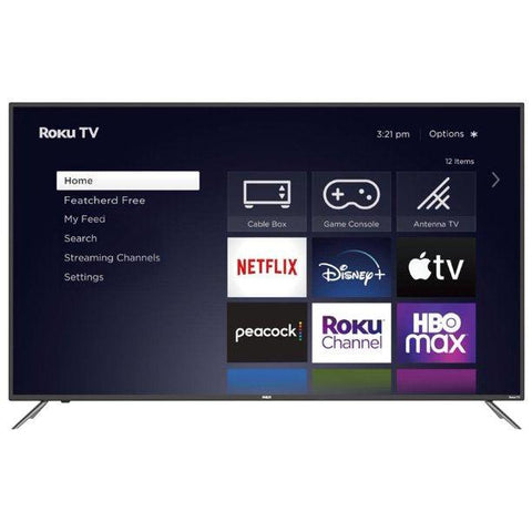 Wholesale-RCA RTRU5027 50" Class 4K Ultra HD (2160P) HDR Roku Smart LED Television, Black-Smart TV-Electro Vision Inc
