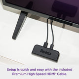 Wholesale-Roku 3920RW Streaming Media Player with Premium High Speed HDMI Cable and Simple Remote 4K/HDR-TV Tuner Cards & Adapters-Electro Vision Inc