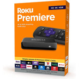 Wholesale-Roku Premiere | 4K/HDR Streaming Media Player with Premium High Speed HDMI Cable and Simple Remote-TV Tuner Cards & Adapters-Electro Vision Inc