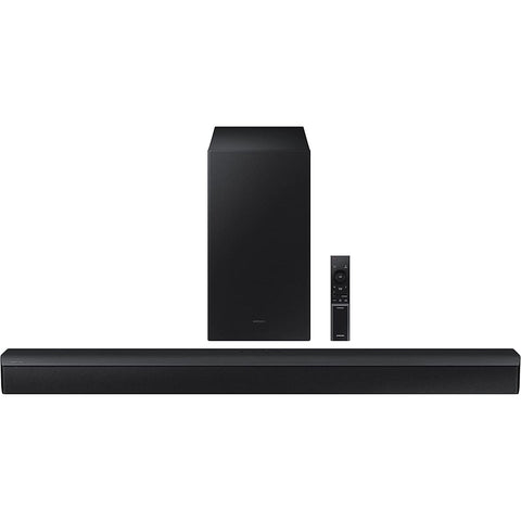 Wholesale-SAMSUNG HWA50 2.1 Channel Soundbar with Wireless Subwoofer and Dolby Audio-Speakers-Electro Vision Inc