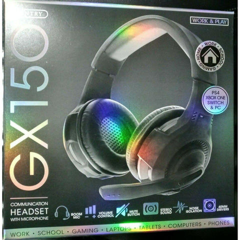 Wholesale-SENTRY GX150 GAMING HEADPHONE W MIC-Headphone-Electro Vision Inc