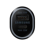 Wholesale-Samsung EP-L4020NBEGWW Car Charger Super Fast Dual USB 25W+15W Black Retail-Car charger-Electro Vision Inc