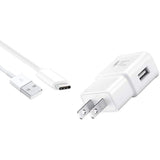 Wholesale-Samsung EP‑TA20JWE‑M 10W Travel Charger Micro‑USB Cable-Power Adapters & Chargers-Electro Vision Inc