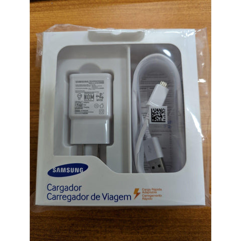 Wholesale-Samsung EP‑TA20JWE‑M 10W Travel Charger Micro‑USB Cable-Power Adapters & Chargers-Electro Vision Inc