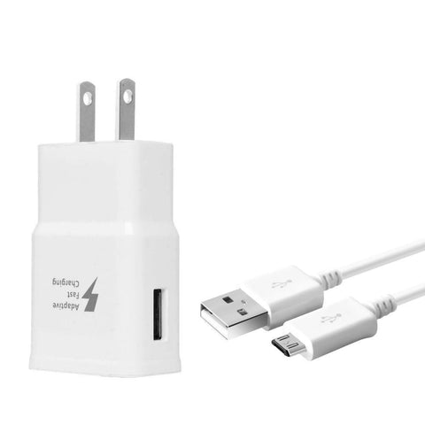 Wholesale-Samsung EP-TA20JWE Travel Charger 10W Power Plug + Data Cable micro USB Bulk-Power Adapters & Chargers-Sam-EP-TA20JWE-M-BULK-Electro Vision Inc