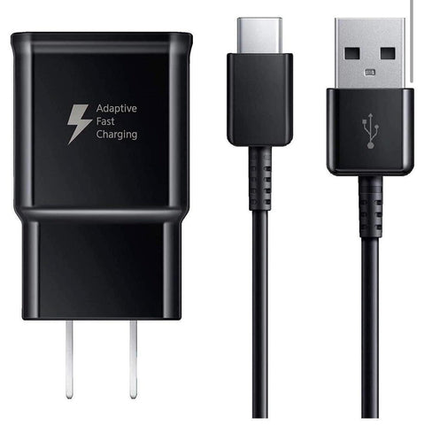 Wholesale-Samsung EP-TA20JWE Travel Charger 15W Power Plug + Data Cable Type-C Bulk-Power Adapters & Chargers-Electro Vision Inc