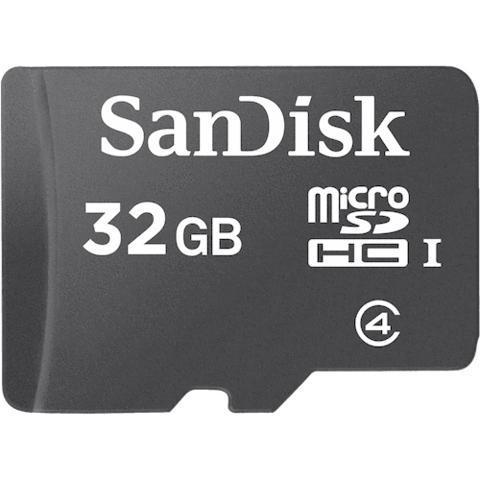 Wholesale-Sandisk San-SD32 Micro SD Card w Adapter-Memory-Electro Vision Inc
