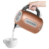 Wholesale-Sencor SWK1776-Gold 1.7 Qt Electric Tea Kettle - Gold-Electric Kettles-Electro Vision Inc
