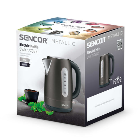 Wholesale-Sencor SWK1778 - 1.7 Qt Tea Kettle Stainless Steel Assorted Colors-Electric Kettles-Electro Vision Inc