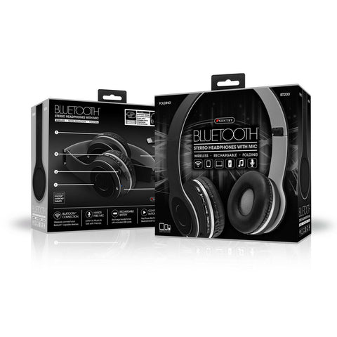 Wholesale-Sentry BT200 Bluetooth Full Size-Headphones-Electro Vision Inc