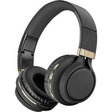 Wholesale-Sentry BT301 Bluetooth Black Diamond Black/Gold-Headphones-Electro Vision Inc