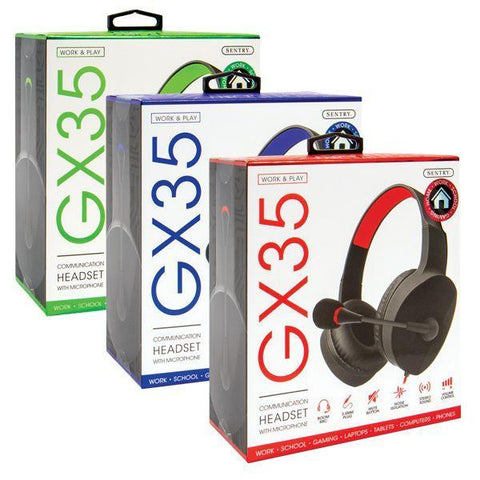 Wholesale-Sentry GX35 Gamig Headset w Mic-Headset-Electro Vision Inc