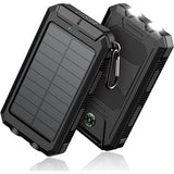 Wholesale-Solar-Charger-Power-Bank - 36800mAh Portable Charger,QC3.0 Fast Charger Dual USB Port Built-in Led Flashlight-Power Bank-Electro Vision Inc