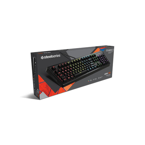 Wholesale-SteelSeries Apex 150 - Gaming Keyboard w RGB lights - SPANISH KEYBOARD-Keyboards-Electro Vision Inc