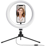 Wholesale-Supersonic SC-1210SR LED Table Top Selfie Ring Light-Radio-Electro Vision Inc