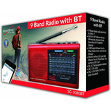 Wholesale-Supersonic SC1080 Radio 9-Band Bluetooth-Radio-Electro Vision Inc