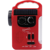 Wholesale-Supersonic SC1095 Radio 5-Way Emergency Solar/ Hand Crank w/ Flashlight-Radio-Electro Vision Inc