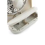 Wholesale-TREVA FD05004 DESK FAN 5" GRAY-Fans-Electro Vision Inc